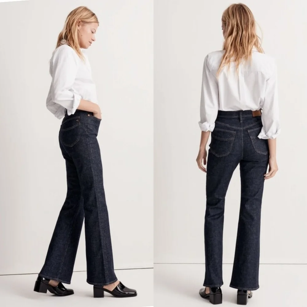 Madewell The Perfect Vintage Flare Jean in Wrenford Wash